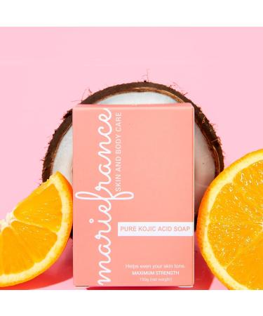 Maximum Strength Kojic Acid Skin Brightening Soap for Hyperpigmentation & Dark Spots - 5.3 oz - Buy Online on GoSupps.com