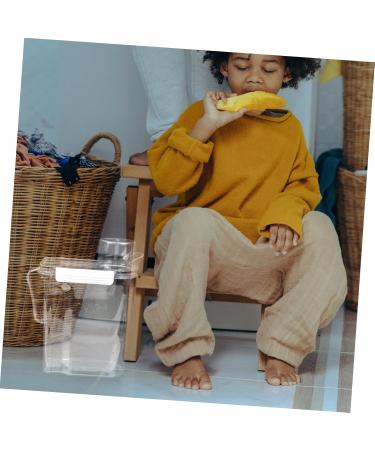 BCOATH 3pcs Laundry Storage Box Large Capacity Sub Buckets Jug Stand Lotion Transparent Plastic - Buy Online on GoSupps.com