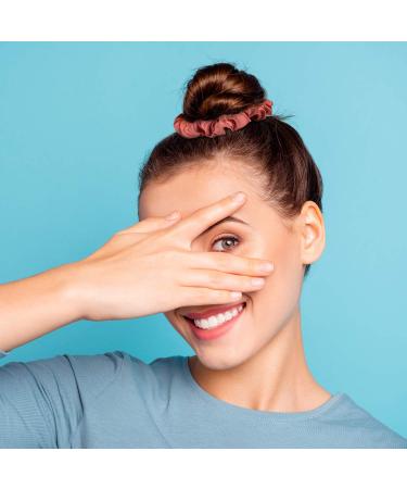 48-Piece Multicolor Satin Hair Scrunchies Set for Women and Girls - Elastic Silk Ponytail Holders and Hair Ties - Hair Accessories - Buy Online on GoSupps.com