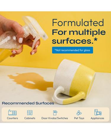FOMIN Multi Surface Cleaner Refill Tablets - 6 Pack Lemon Zest | All-Purpose Household & Kitchen Cleaning - Makes 102 fl oz - Buy Online on GoSupps.com
