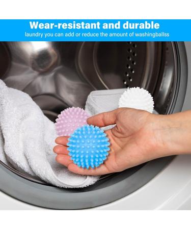 Pack of 6 Dryer Balls Washing Balls for Washing Machine Reusable Dryer Balls Laundry Dryer Drying Balls Dryer Balls for Dryers and Tumble Dryers - Buy Online on GoSupps.com