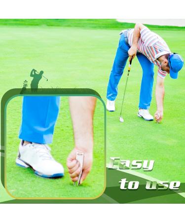 8 Pcs Metal Bending Golf Divot Repair Tool - Portable Green Divot Fork for Men and Women Golf Lovers | Fairway Repairing Silver - Buy Online on GoSupps.com
