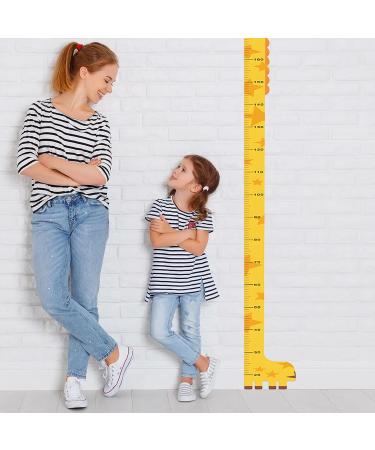 Personalized Volumoon Yardstick for Kids | Custom Height Diagram & Wall Ruler | Children's Room Growth Chart & Wall Decor - Buy Online on GoSupps.com