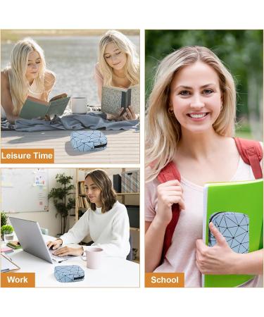 Likesing Period Bag - Portable Sanitary Napkin Storage Pouch for Women & Teens - Feminine Menstrual Pad Organizer - Blue Small (1 Pack) - Buy Online on GoSupps.com