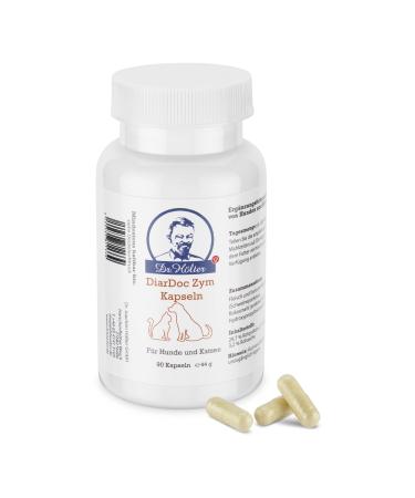 Dr.HOLZ DIADOC ZYM Pancreatic enzymes digestive enzymes for dogs for intestinal problems and for feeding anti -tolerations/feed allergies (90 Diardoc Zym capsules) - Buy Online on GoSupps.com