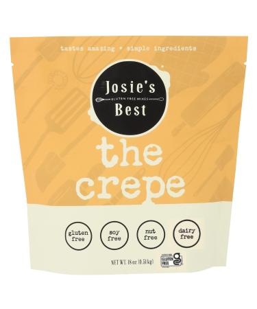 Josie’s Best Gluten Free Crepe Mix (Gluten Free, Soy Free, Nut Free, Dairy Free) tastes amazing | simple ingredients 18oz. Multi batch pouch