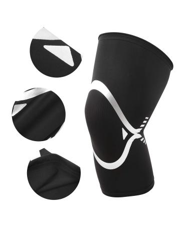 Protective Sports Knee Pads | Breathable Compression Sleeve & Support Brace for Running & Hiking | Outdoor Knee Wrap (M - Buy Online on GoSupps.com