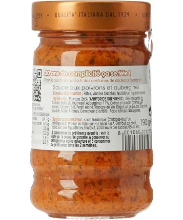 Sacl - Sacl Pepper Trio Eggplant Sauce - Buy Online on GoSupps.com