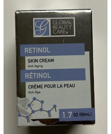 Global Beauty Care RETINOL skin cream lotion ANTI-AGING NEW FRESH 1 box 1.7 oz