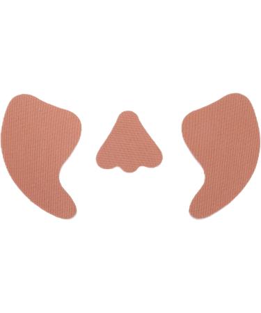 Ghzste Under Eye Ultraviolet Pads Wind Frost Proof Breathable Sweat Absorbent Face Protection Patches for Outdoor (Arcuate Seperated) - Buy Online on GoSupps.com