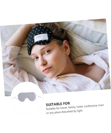 Fomiye Silk Eye Mask - Adjustable Under Eye Patches for Relaxation & Eye Care | Unisex 100% Polyester - 1 Pack - Buy Online on GoSupps.com