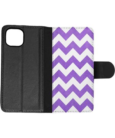 Apple iPhone 14 Plus Case - Zig Zag Pattern in Purple | Stylish & Durable Protection - Buy Online on GoSupps.com