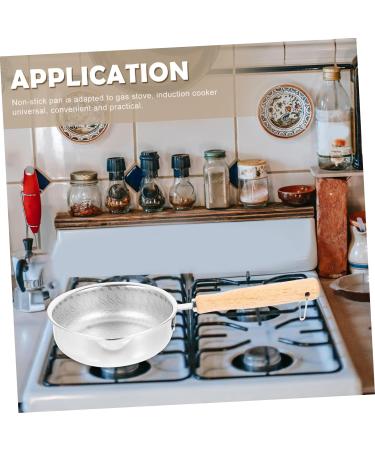 Zerodeko Omelet pan Wok Honeycomb Pans Nonstick Small Frying pan pan Stainless Steel Pot Fry pan for Outdoor Cooking Stainless Steel Non Stick pan Kitchen Pot Frying pan - Buy Online on GoSupps.com