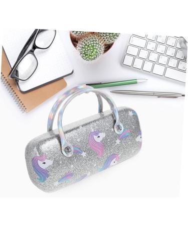 Buy Solustrious Portable Glasses Case - Durable PU Leather Hard Case for Diving & Swimming Goggles Anti-Fall Protective Etui for Kids - 16.00x7.00x4.00cm - Buy Online on GoSupps.com