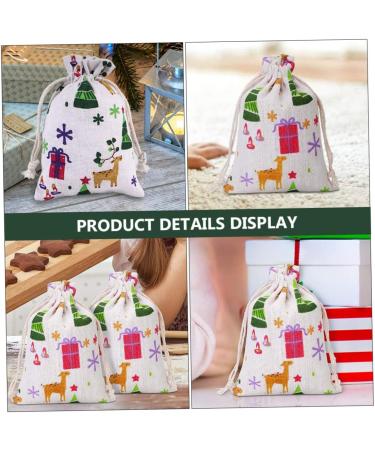KALLORY 30pcs Christmas Candy Bag Candy Bags Candy Storage Bags Candy Container Drawstring Bags Fine - Buy Online on GoSupps.com