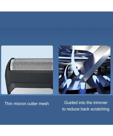 Electric Foil Beard Trimmer Grooming Detachable Cutting Head Pop Up Sideburn Trimmer Foil Beard Trimmer for Beauty Salon - Buy Online on GoSupps.com