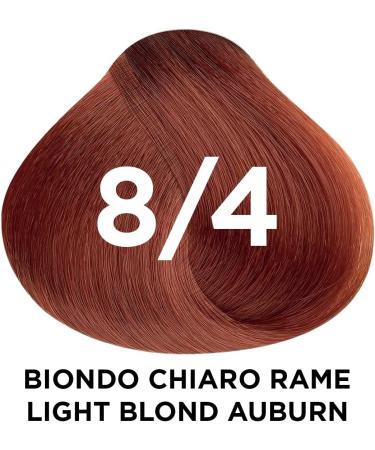  Vitalcare Vitalcare | Professional - Professional Permanent Hair Color Hair Coloring Cream Hair Dye with Silk Proteins No. 8/4 Light Copper Blonde 100 ml - Buy Online on GoSupps.com