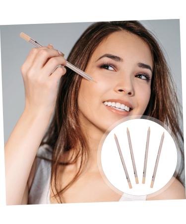 SKISUNO 4pcs Concealer Pen Highlighter Stick Eraser Concealer Cover up Makeup Concealer Eye Circle Wooden Assorted Color - Buy Online on GoSupps.com