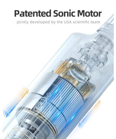 uSmile Electric Toothbrush - Sonic 3D Display, 4 Modes, 3 Intensities, Built-in Timer - U3 White - Buy Online on GoSupps.com