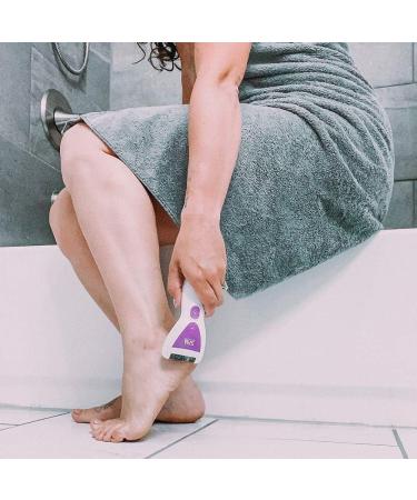 Spa Sciences Viva Professional Electronic Foot Smoothing Pedi Tool - Rechargeable, Powerful Callus Remover for Hard, Dry Skin - Includes 2 Treatment Heads - Buy Online on GoSupps.com