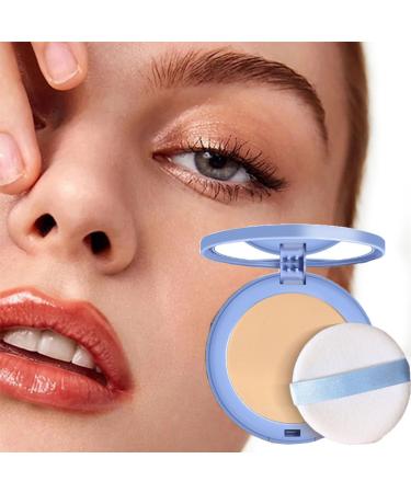 ADEK 2024 NEW GAGK Matte Perfection Pressed Powder - Oil Control Face Pressed Powder Waterproof Powder Makeup Matte Smooth Setting Powder Makeup (#02 NATURAL BEIGE)