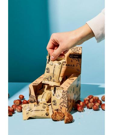 KoRo Energy Ball - Salted Hazelnut Power Snack (14-Pack) | Healthy Energy Boost for On-the-Go - Buy Online on GoSupps.com