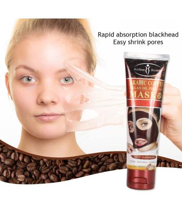 AICHUN BEAUTY Peel-Off Facial Mask | Deep Cleansing Oil & Dirt Pore Recovery | Vitamin A & E | Arabic Coffee Argan Oil | 120ml - Buy Online on GoSupps.com