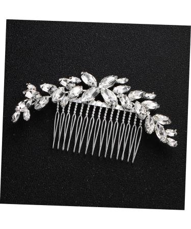 Ipetboom 1pc Bridal Comb Hair Claw Clips for Women Bat Hair Bow Hair Clip for Women Faux Buns Hairpins Hair for Crystal Hair Small Soap Tiara Banquet Alloy Rhinestones Accessories - Buy Online on GoSupps.com