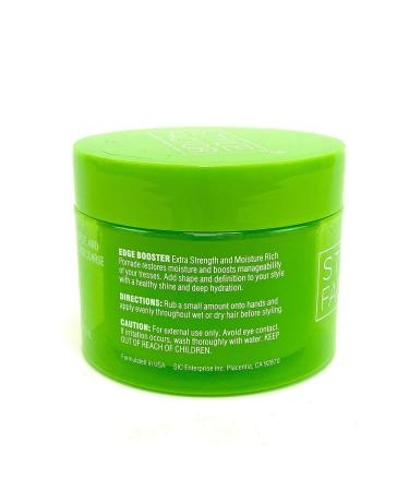 Style Factor Edge Booster Strong Hold Water-Based Pomade Emerald 3.38oz - Super Shine & Moisture - Buy Online on GoSupps.com