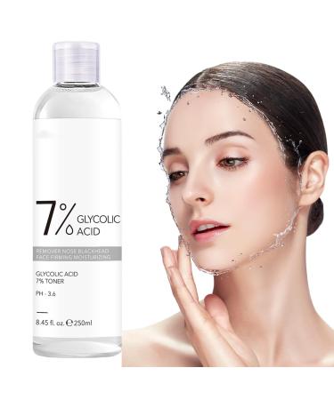 7% Glycolic Acid Toner Refreshing Toner Water Korean Toner to Nourish Sooths Skin