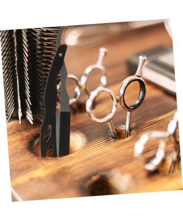 Minkissy Men's Razor - Stainless Steel Old Fashioned Shaving Knife for Professional Barbers | Manual Beard Razor for Gentlemen - Buy Online on GoSupps.com