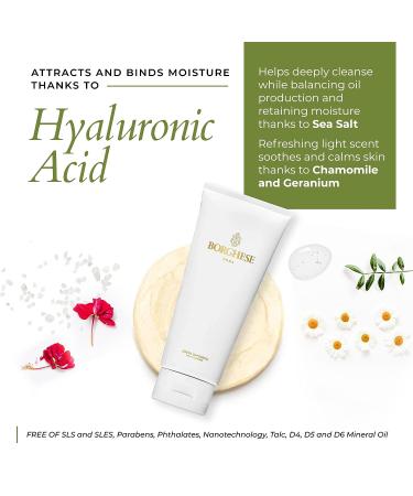 Borghese Crema Saponetta Deep Cleansing Cream - 6.7 FL Oz - Face Cleanser for All Skin Types - Buy Online on GoSupps.com