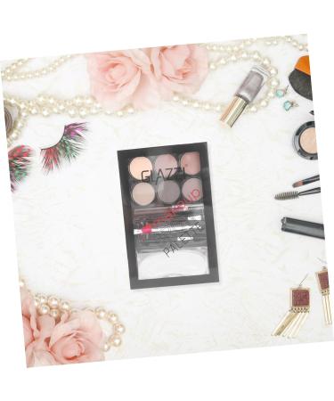 Healvian 7 Sets Eyebrow Powder Set Brow Makeup Pigmented Matte Lady Eyebrow Powder Waterproof Multi-tool Abs - Buy Online on GoSupps.com