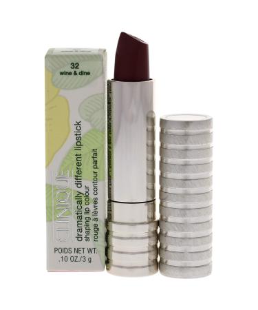 Clinique Dramatically Different Shaping Lip Colour - 32 Wine and Dine Women Lipstick 0.10 oz
