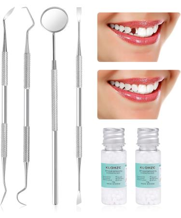 ACWOO Tooth Filling Repair Kit 30ml with Dental Tools - Temporary Teeth Replacement for Fixing Missing or Broken Teeth - Buy Online on GoSupps.com