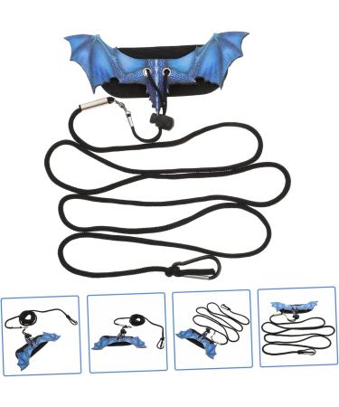 POPETPOP 2 Sets Lizard Leash Squirrel Harness Reptile Reptichip Bearded Dragons Walking Leash Drawstring Tank 17X7X0.1CMx2pcs Bluex2pcs - Buy Online on GoSupps.com
