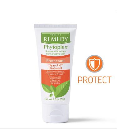 Medline Phytoplex Clear-Aid Skin Protectant Ointment - 2.5 oz for Cracked Skin, Cuts, Burns - Buy Online on GoSupps.com
