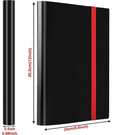 GEAoffice 9-Pocket Trading Card Binder | Side Loading Pocket Album for Yugioh, MTG & TCG | Black - Buy Online on GoSupps.com