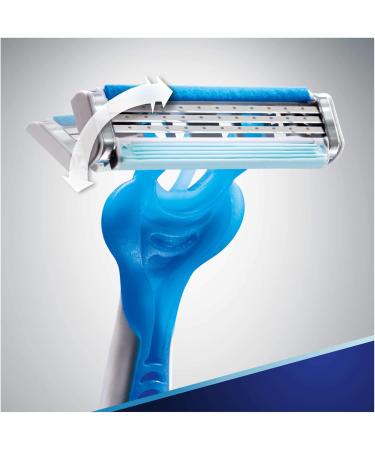 Buy Gillette Sensor3 Cool Pack - 3 Disposable Razors for Men | High-Performance 3-Blade Shaving | International Shipping Available - Buy Online on GoSupps.com