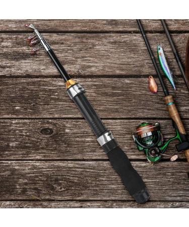 Angelrod Mini Telescopic Fishing Rod | Portable 1m Sea & Freshwater Fishing Pole for Travel - Buy Online on GoSupps.com