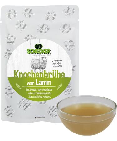 Schecker Dog Food - Moose Bone Broth for Dogs - 12x100ml - Moistening Broth for Enhanced Dog Nutrition - Buy Online on GoSupps.com