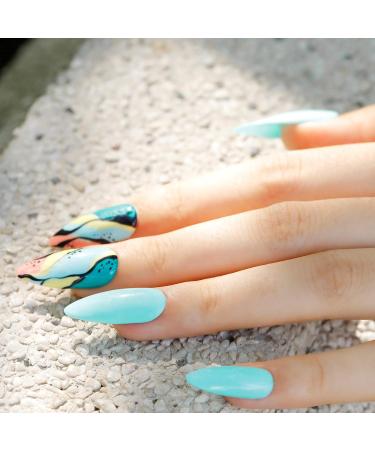 Bluesky Gel Nail Polish Water Games SS2016 Light Blue Long Lasting Chip Resistant 10 ml (Requires Drying Under UV LED Lamp) - Buy Online on GoSupps.com