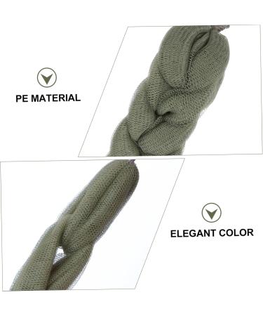 Shop Healeved Strip Loofah - Exfoliating Mesh Bath Flower - Long Back Scrubber for Smooth Skin | White & Net Options - Buy Online on GoSupps.com