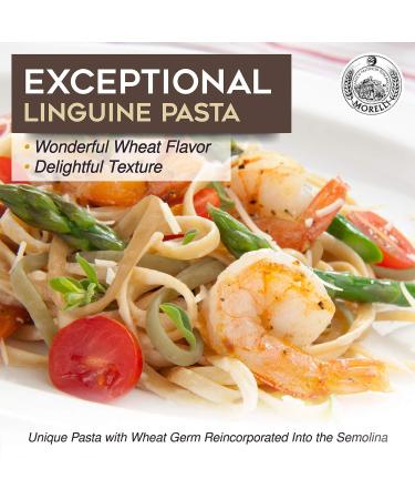 Morelli Linguine Pasta - Rainbow Pasta Noodles with Wheat Germ  Spinach & Red Chili - Gourmet  Flavored  Tri Colored Pasta  Imported Artisanal Italian Pasta Made in Italy (8.8 Ounce) 8.8 Ounce (Pack of 1) - Buy Online on GoSupps.com