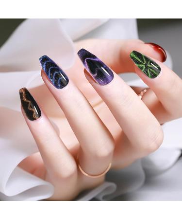 Nail Magnet Set - Manicure Nail Tool Set - Portable Nail Design Tools Accessories for Beginners Girls Manicurists - Buy Online on GoSupps.com