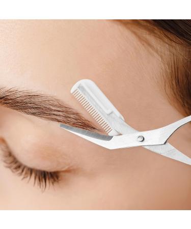 WEKADRIN Safe Flexible Eyebrow Trimmer with Design Comfortable Nonslip Handle Precise Effective Eyebrow Care for Beginners Advanced - Buy Online on GoSupps.com