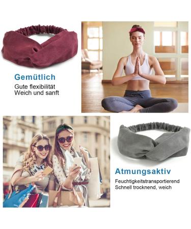 Buy Vintage Women's Hair Ties & Headbands | Elegant Bow Twist Knot Hair Accessories for Sports & Everyday Style - International Shipping Available - Buy Online on GoSupps.com