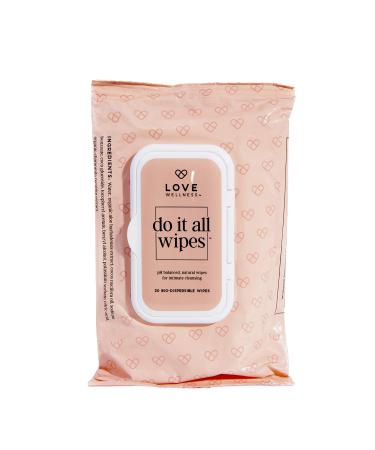 Love Wellness Do It All Wipes - Feminine Wipes - OB/GYN Recommended - Helps maintain a women s vaginal microbiome 30 wipes per pack Perfect for on the go!