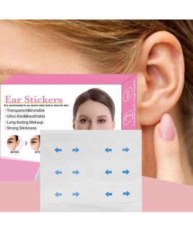 Huyath Ear Tape - Discreet Ear Fixing Stickers - Ear Corrector Ear Tape Ear Stickers Pinning Back Ears Cosmetic Aesthetic Correctors for Ears 15 Pairs 1 count (Pack of 1) - Buy Online on GoSupps.com