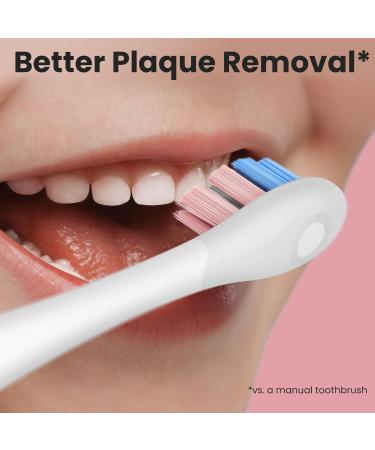Oclean Kids Electric Toothbrush | Rechargeable, Soft Bristles, Child-Friendly | Ultra Quiet & Smart Timer | IPX7 Waterproof | Ages 6+ (Pink) - Buy Online on GoSupps.com